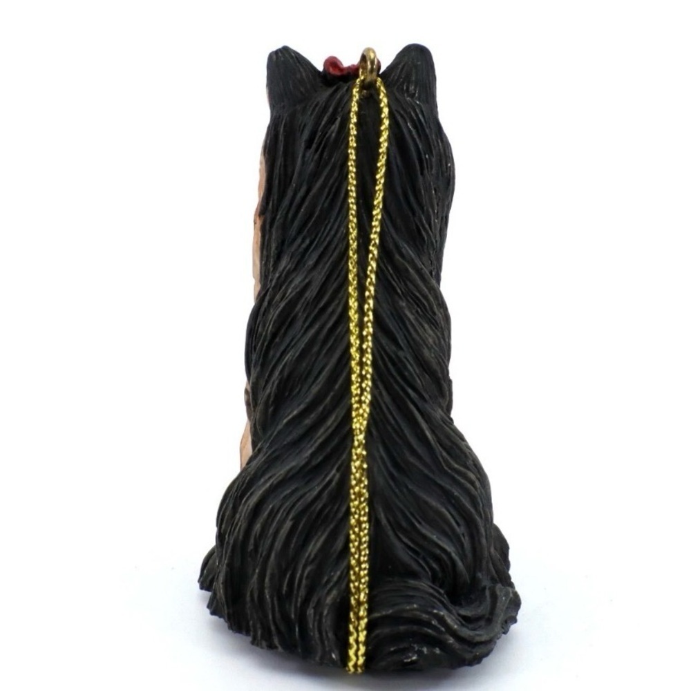 Yorkie Dog Ornament Vintage Figurine Pet Lover Christmas Decor Holiday Gifts - Picture 6 of 11